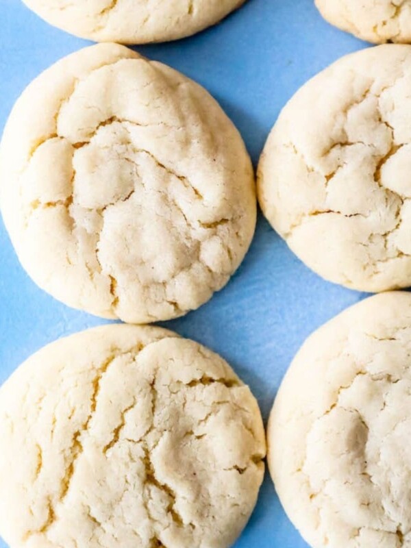 picture of sugar cookies on a table